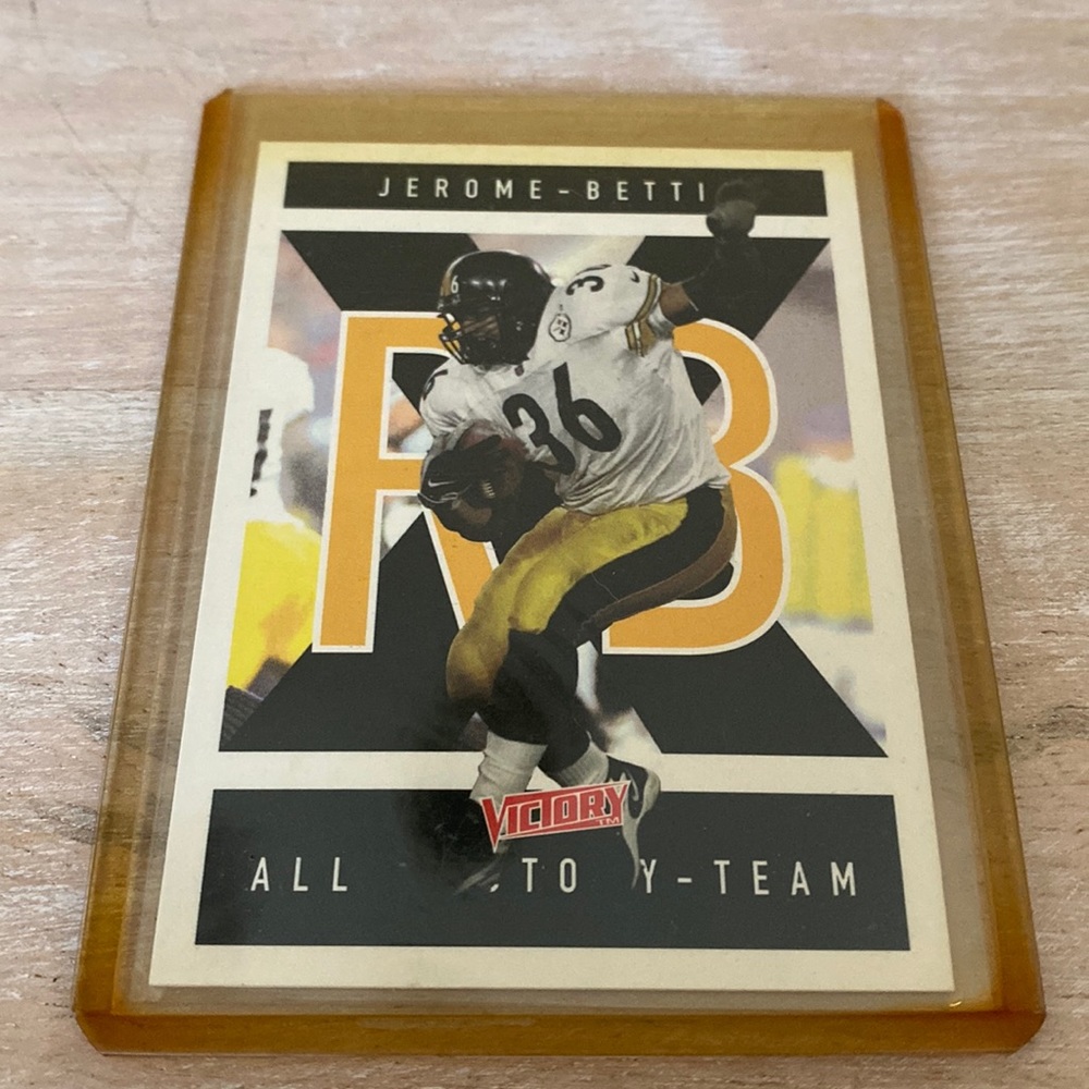 Jerome Bettis Pittsburg Steelers RB 1999 Upper Deck Card